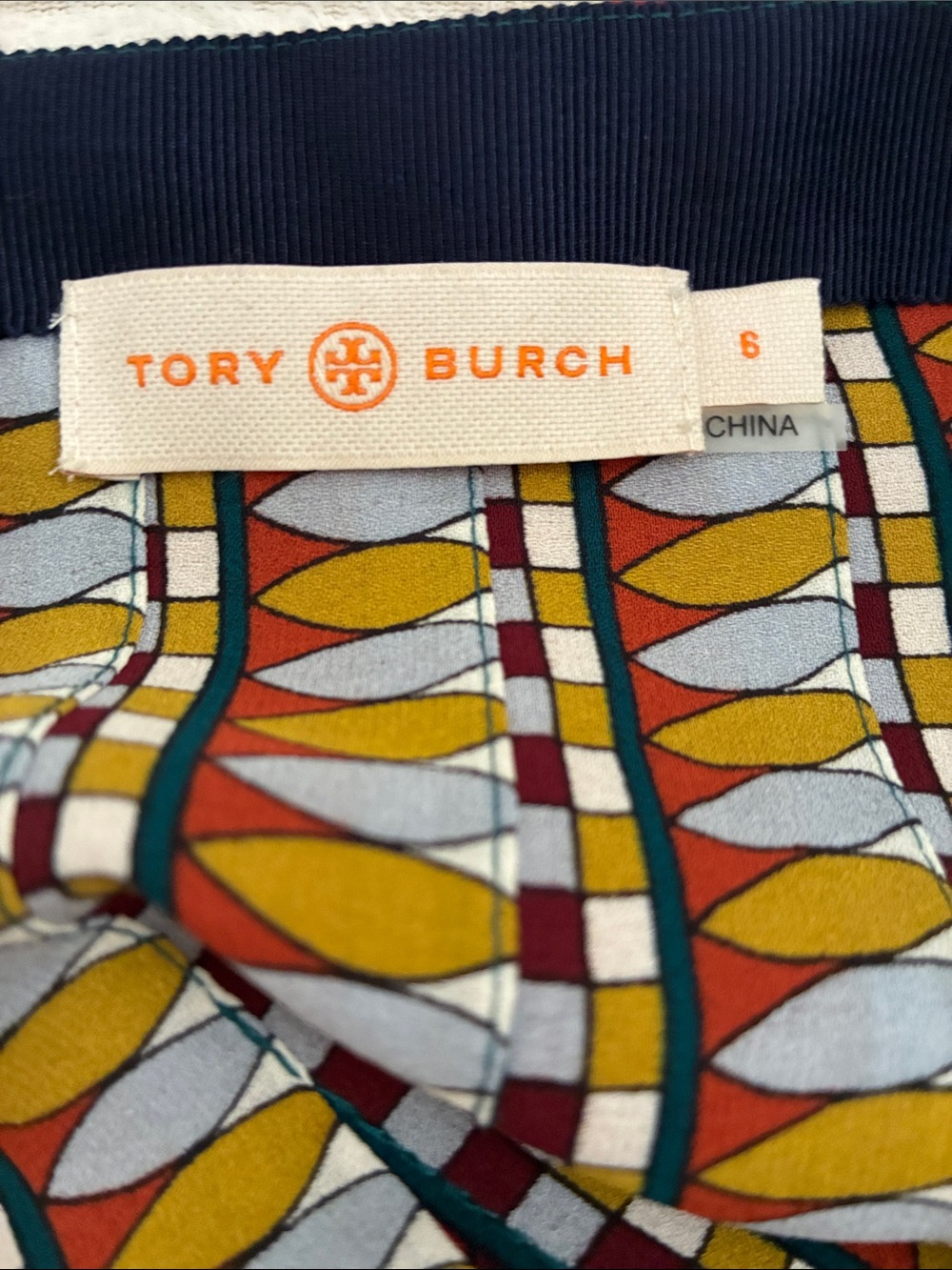 Tory Burch Silk Midi Skirt - Picture 4 of 5